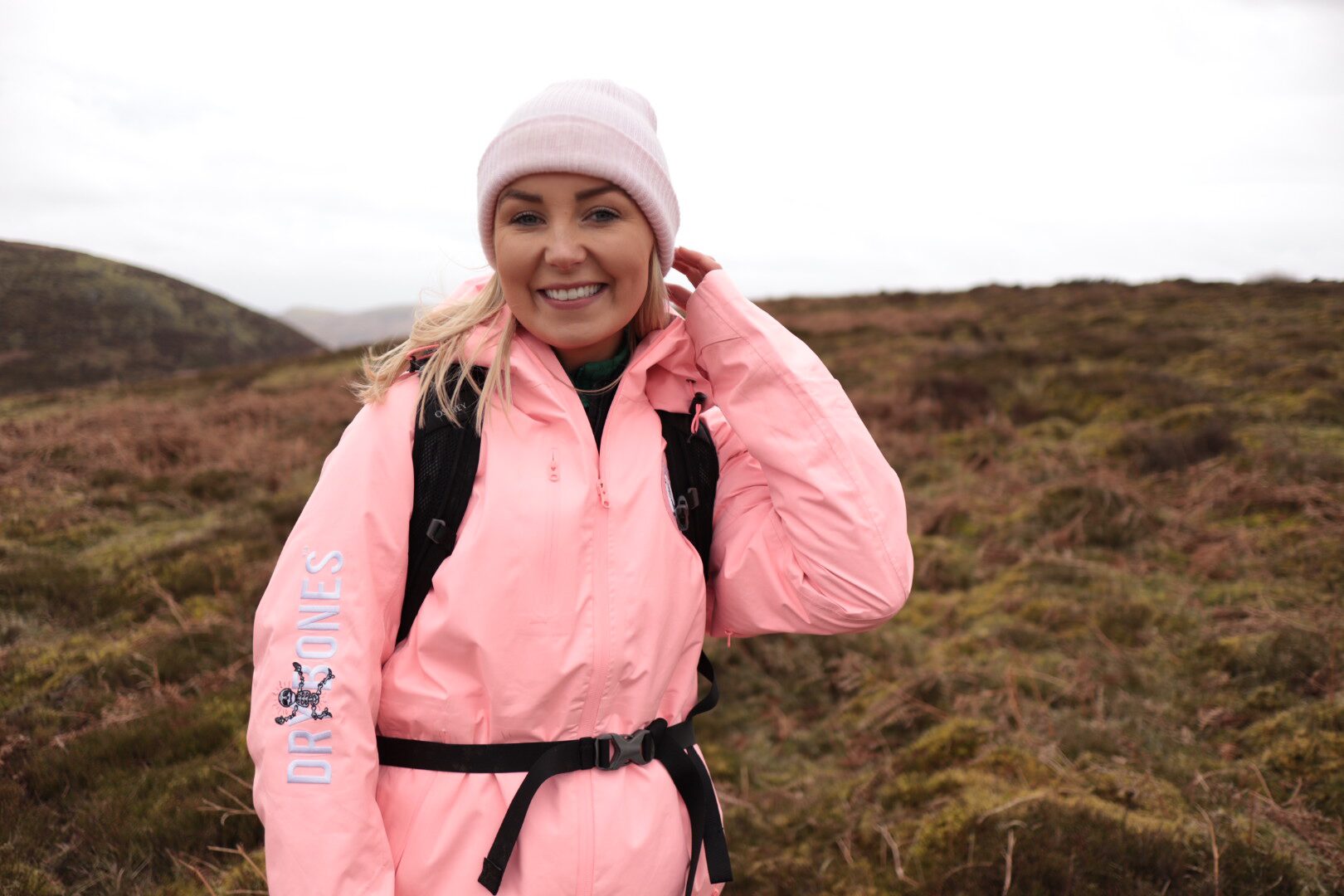 Pink Storm hiking jacket