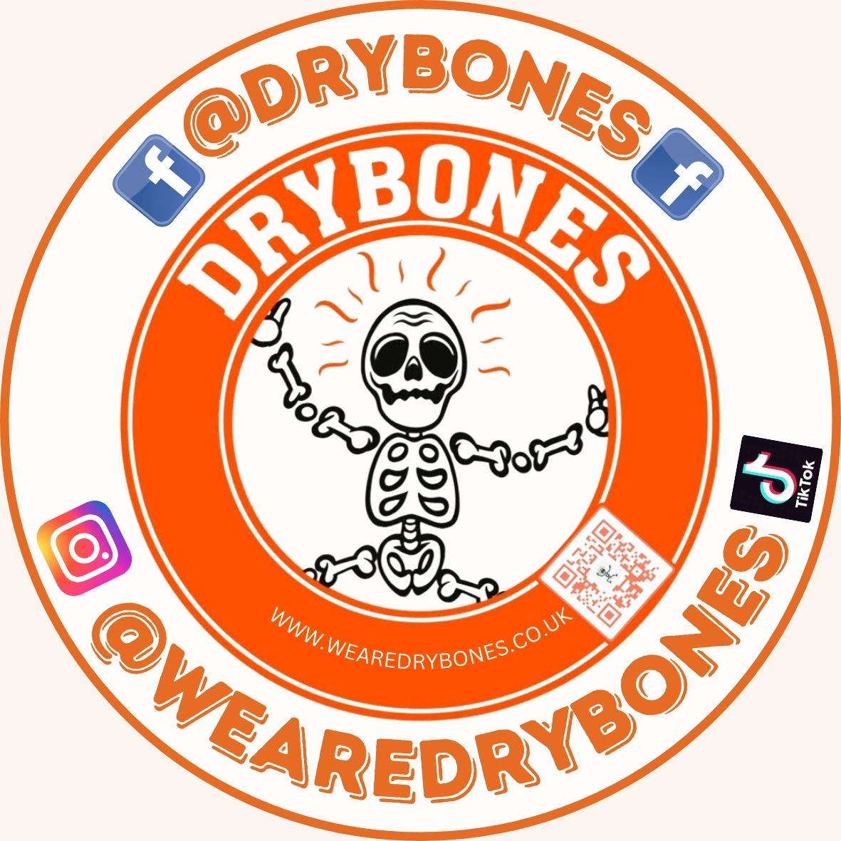 DRYBONES weatherproof sticker